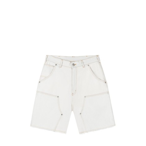 SHORTS STUD DENIM ECRU