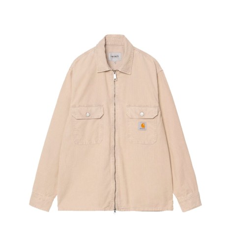 REYNOLD SHIRT JAC DUSKY BEIGE DUSKY WASHED