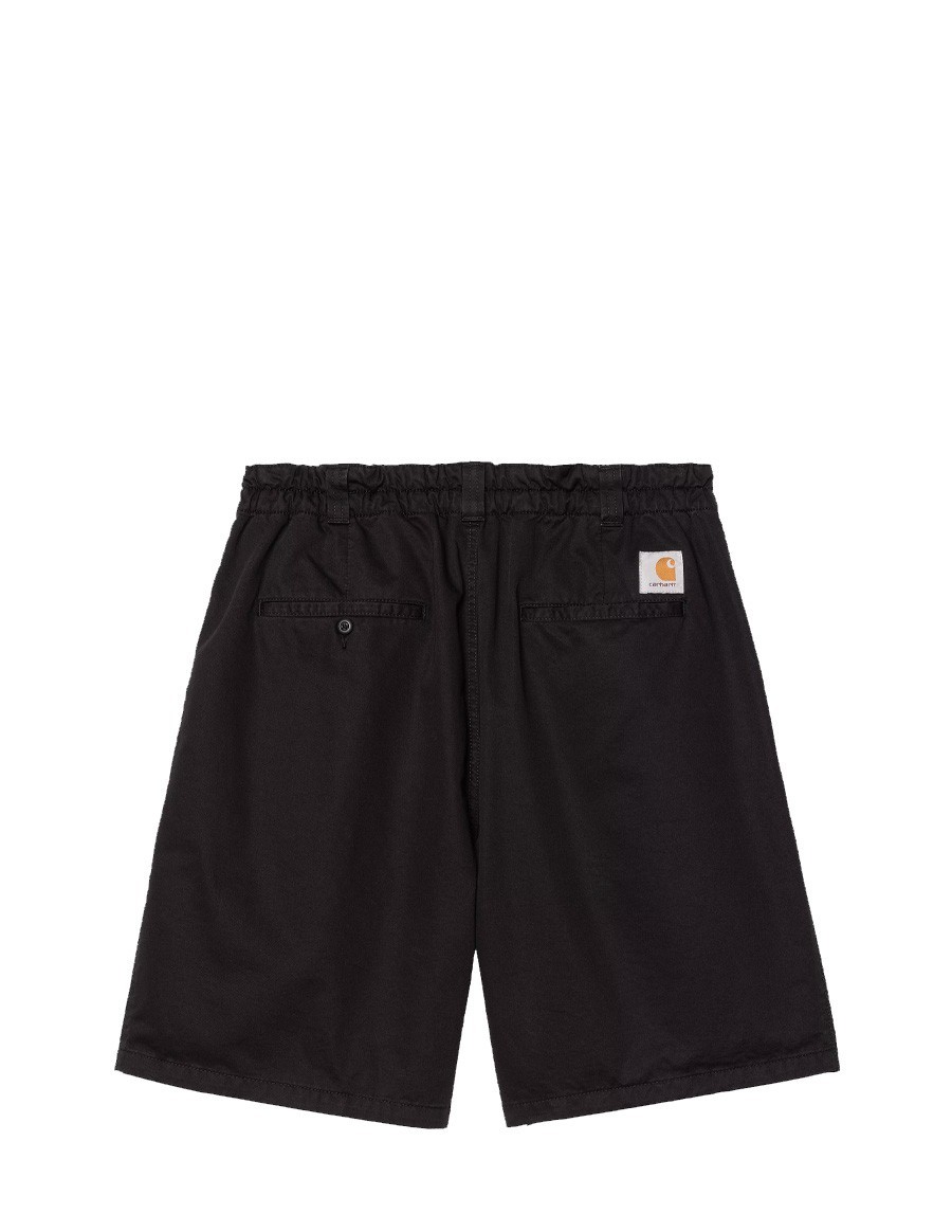 MARV SHORT BLACK STONE WASHED