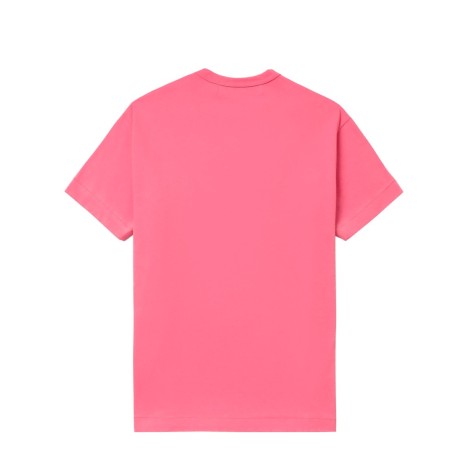 T-SHIRT RED EMBLEM PINK