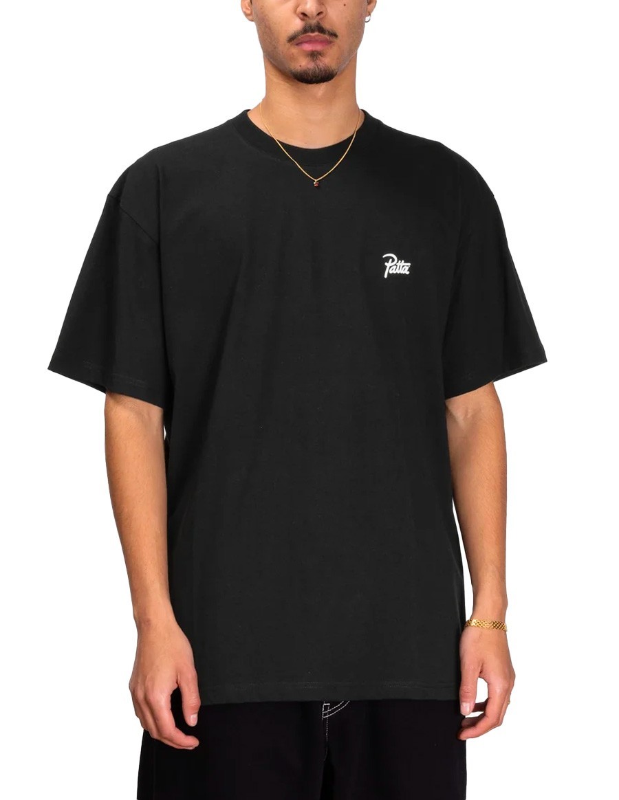 PATTA BIKER T-SHIRT BLACK