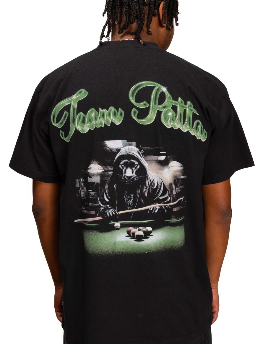 PATTA BILLIARD T-SHIRT BLACK