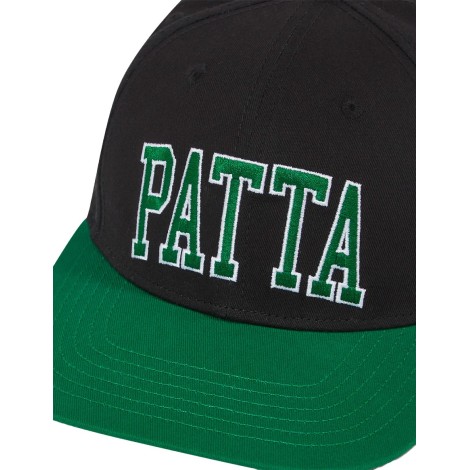 PATTA ARC LOGO SNAPBACK CAP BLACK