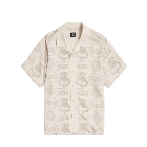 PATTA SERPENTES SUMMER SHIRT PUMIC STONE