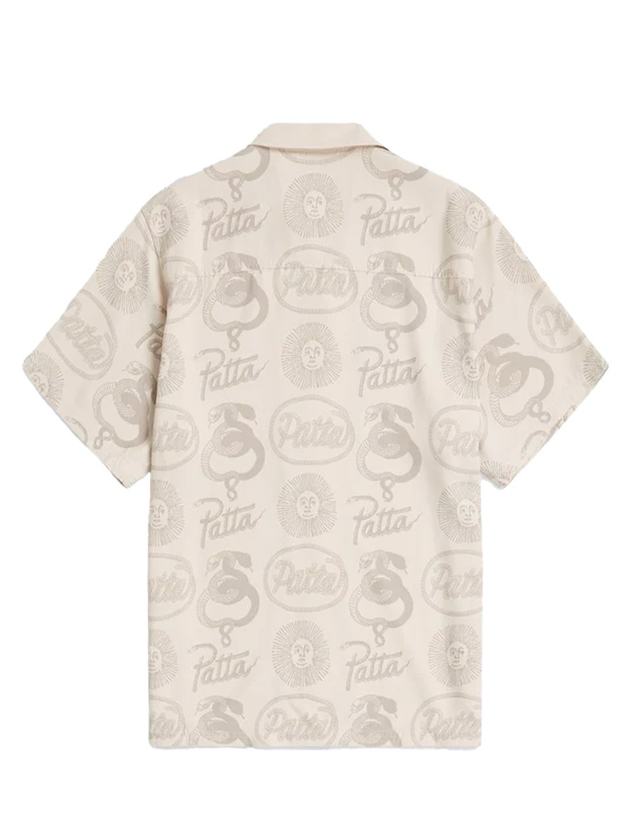 PATTA SERPENTES SUMMER SHIRT PUMIC STONE