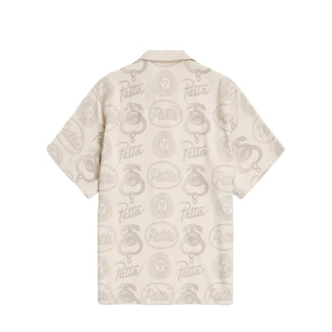 PATTA SERPENTES SUMMER SHIRT PUMIC STONE