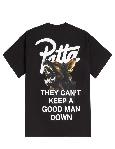 Patta Bark T-Shirt - Black