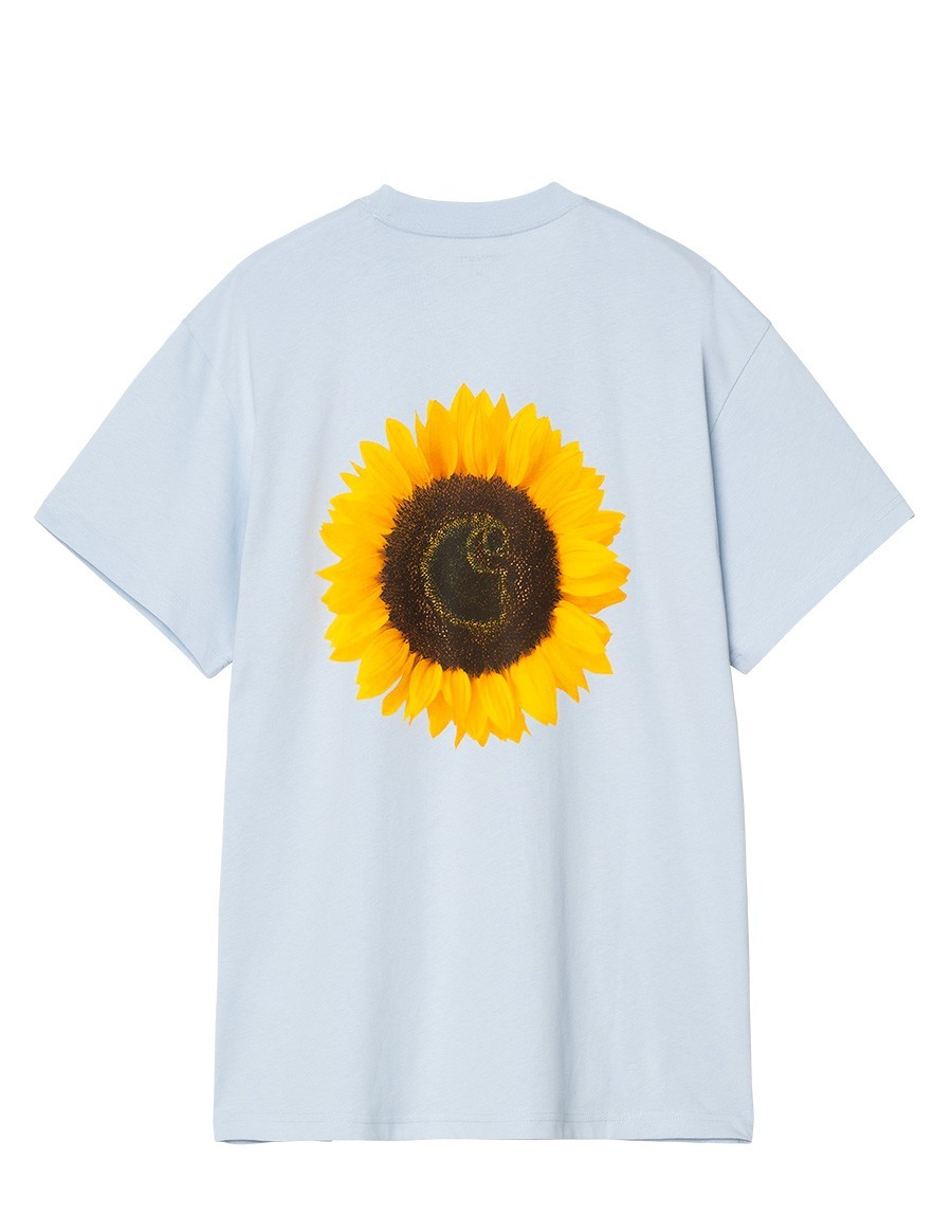 S/S SUNFLOWER T-SHIRT AIR SKY