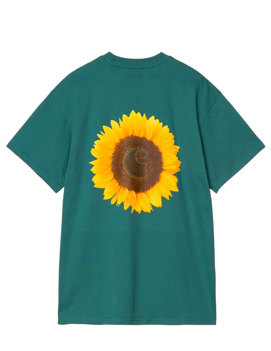 S/S SUNFLOWER T-SHIRT RAINFOREST