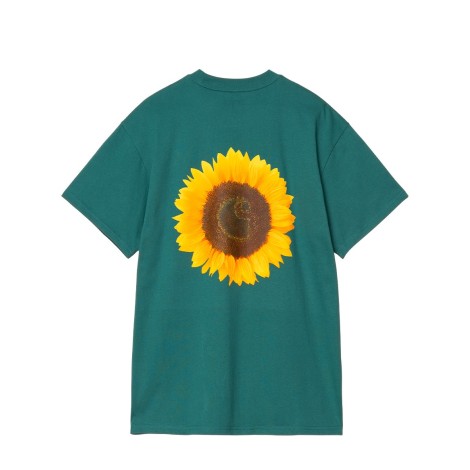 S/S SUNFLOWER T-SHIRT RAINFOREST