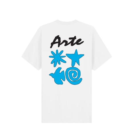 Arte Elements Print T-Shirt - White