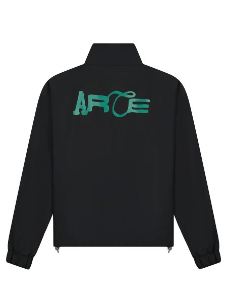 Green Logo Jacket - Black