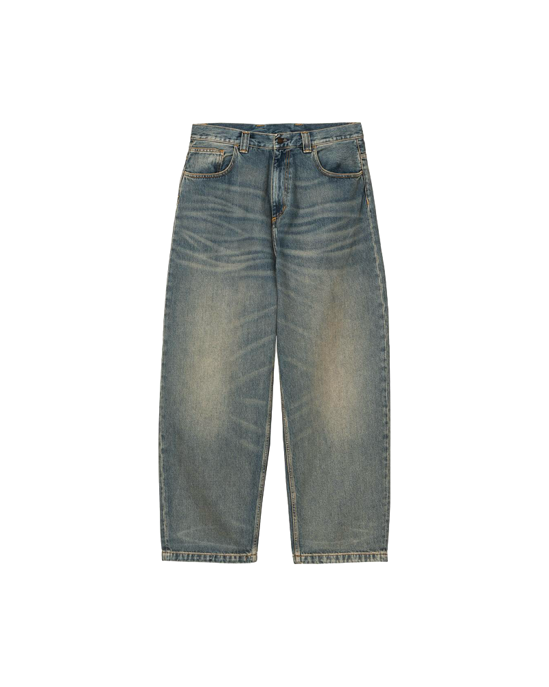 JEANS PANT BRANDON BLUE WORN USED WASH
