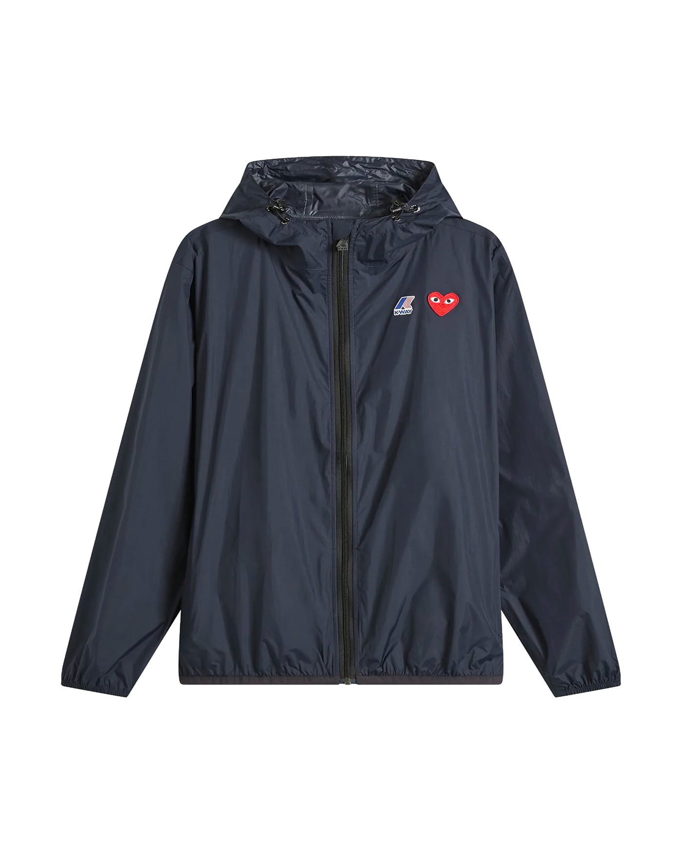 Coupe-vent Comme des Garçons Play x K-Way full zip navy face