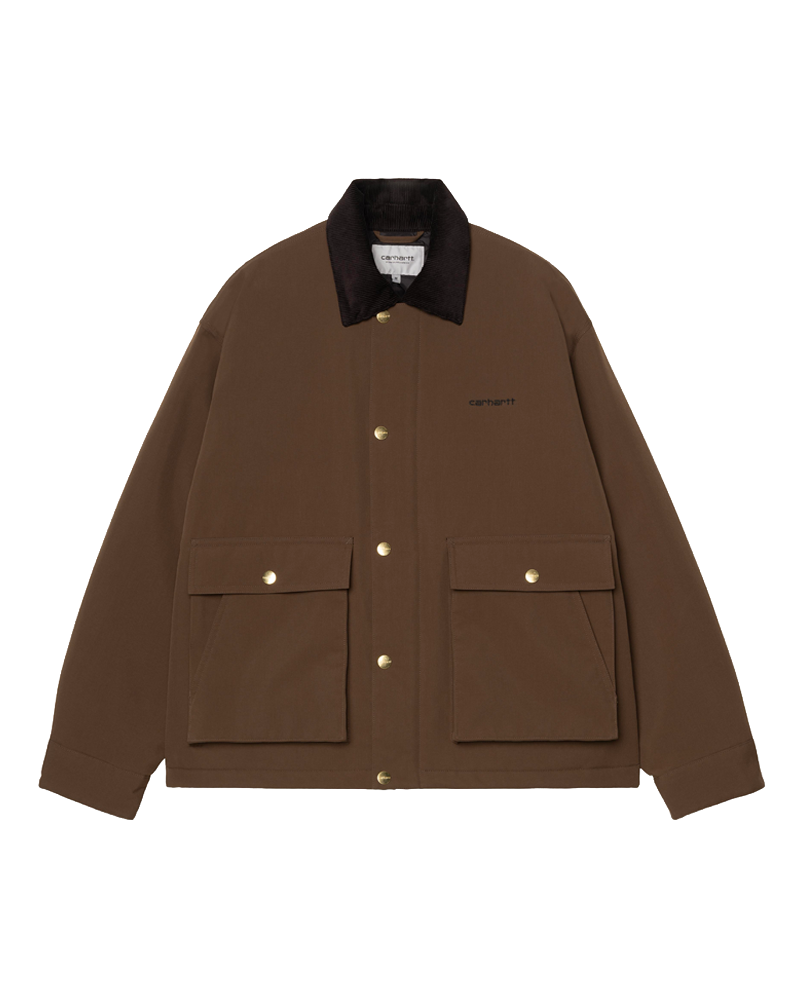 QUENTIN JACKET TOBACCO BLACK