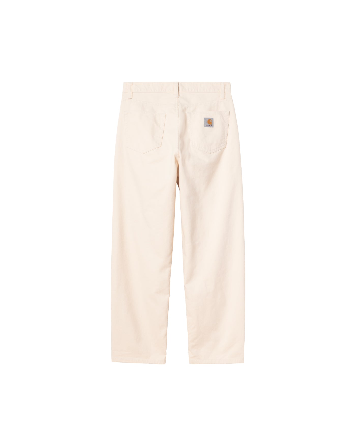 Pantalon Carhartt WIP Landon Pant coloris Natural rinsed no length, vue de dos