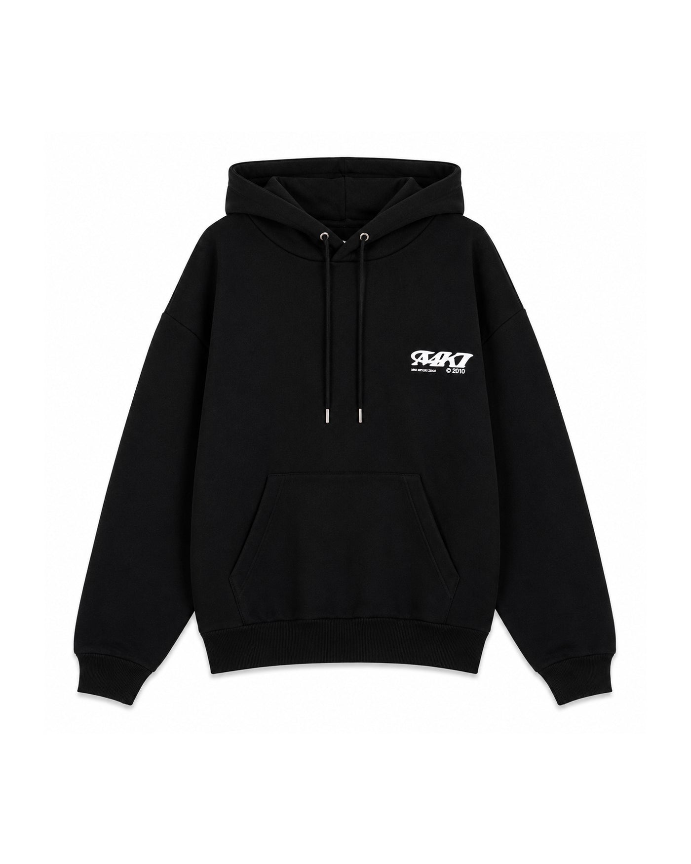 STACK HOODY BLACK