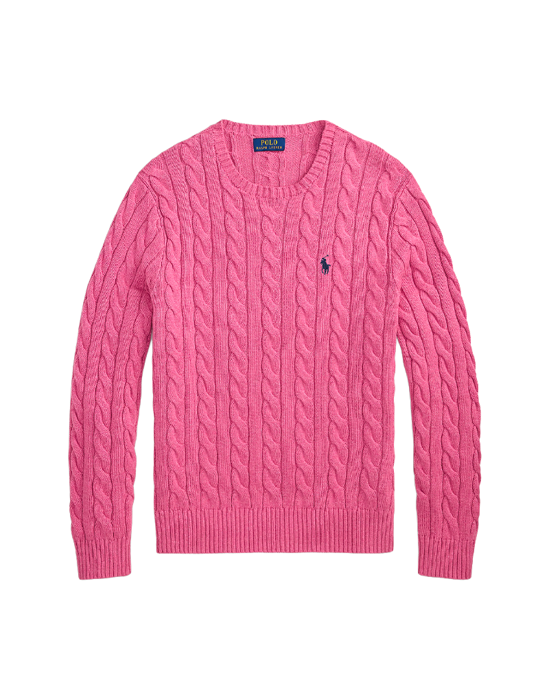 LS DRIVER CN-LONG SLEEVE-PULLOVER THULIAN PINK HEATHER
