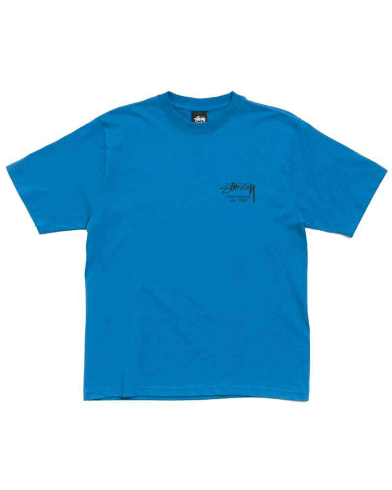 DICE CLOCK TEE BLUE