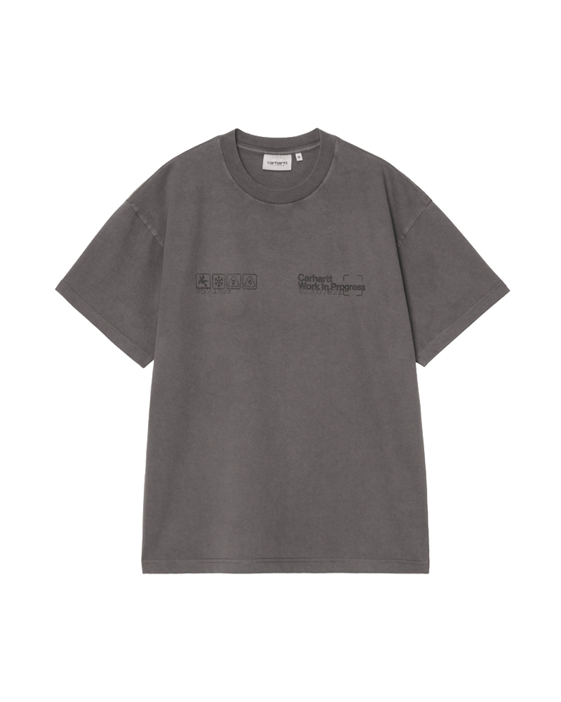 S/S BOXED T-SHIRT SOOT