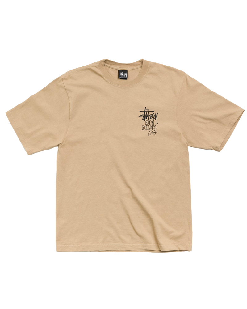 HIGH ROLLERS PIG. DYED TEE ROCK