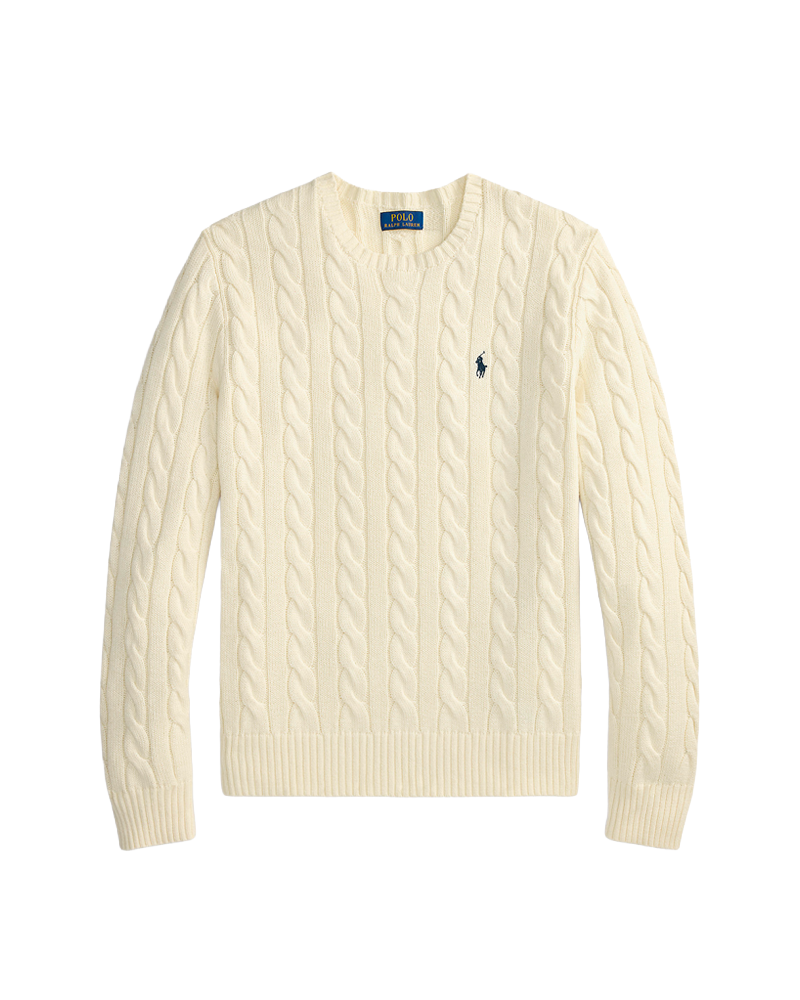 LS DRIVER CN-LONG SLEEVE-PULLOVER ANDOVER CREAM