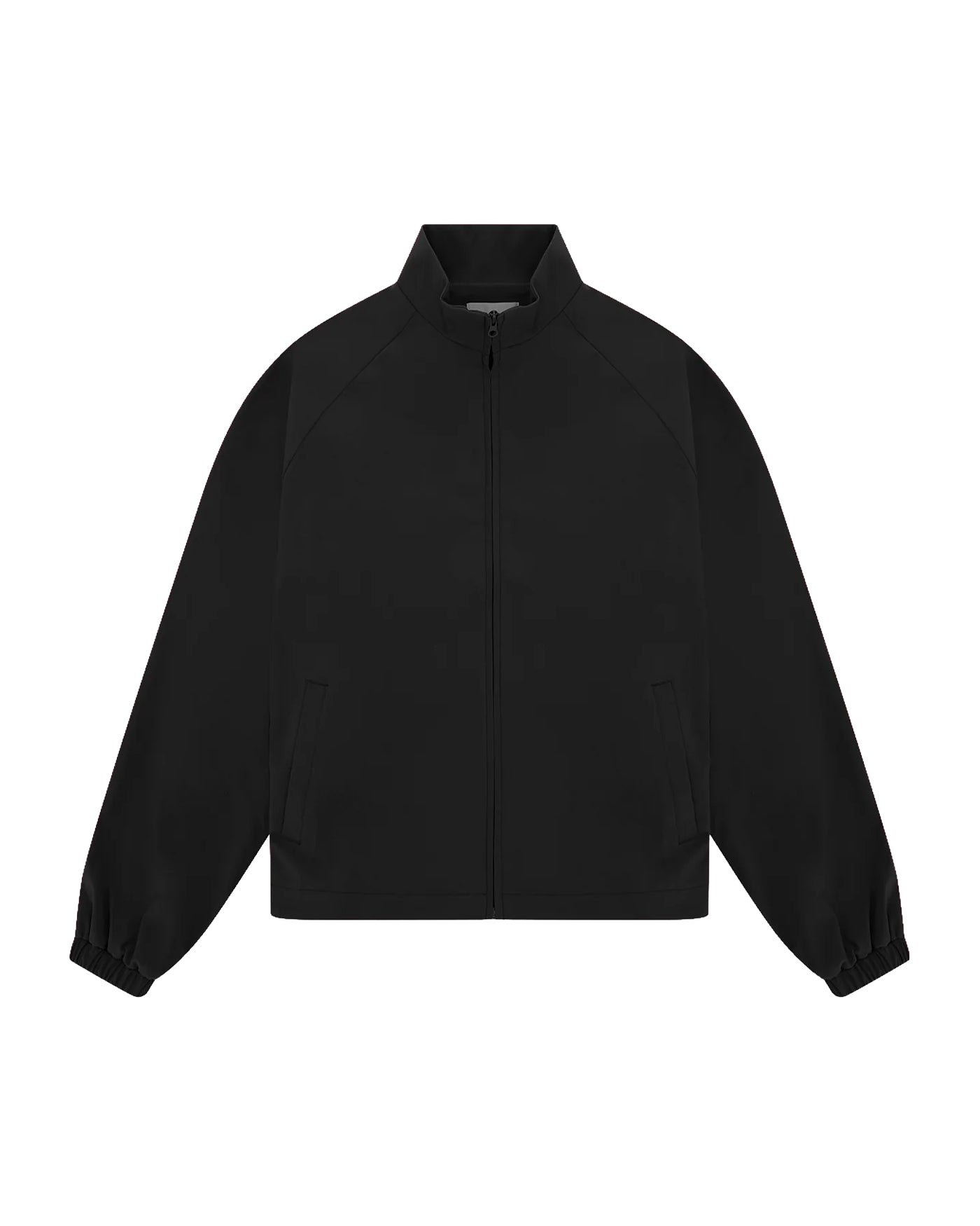Veste Arte Antwerp Branded Track noire zippée col montant face