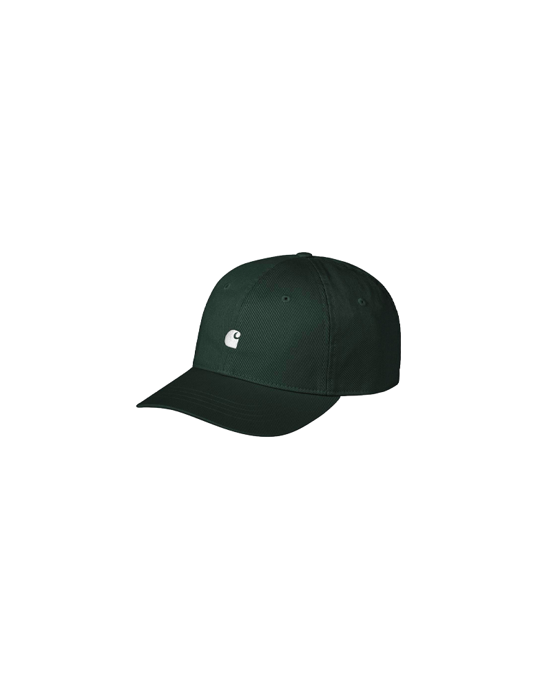MADISON LOGO CAP DARK SCARAB WHITE