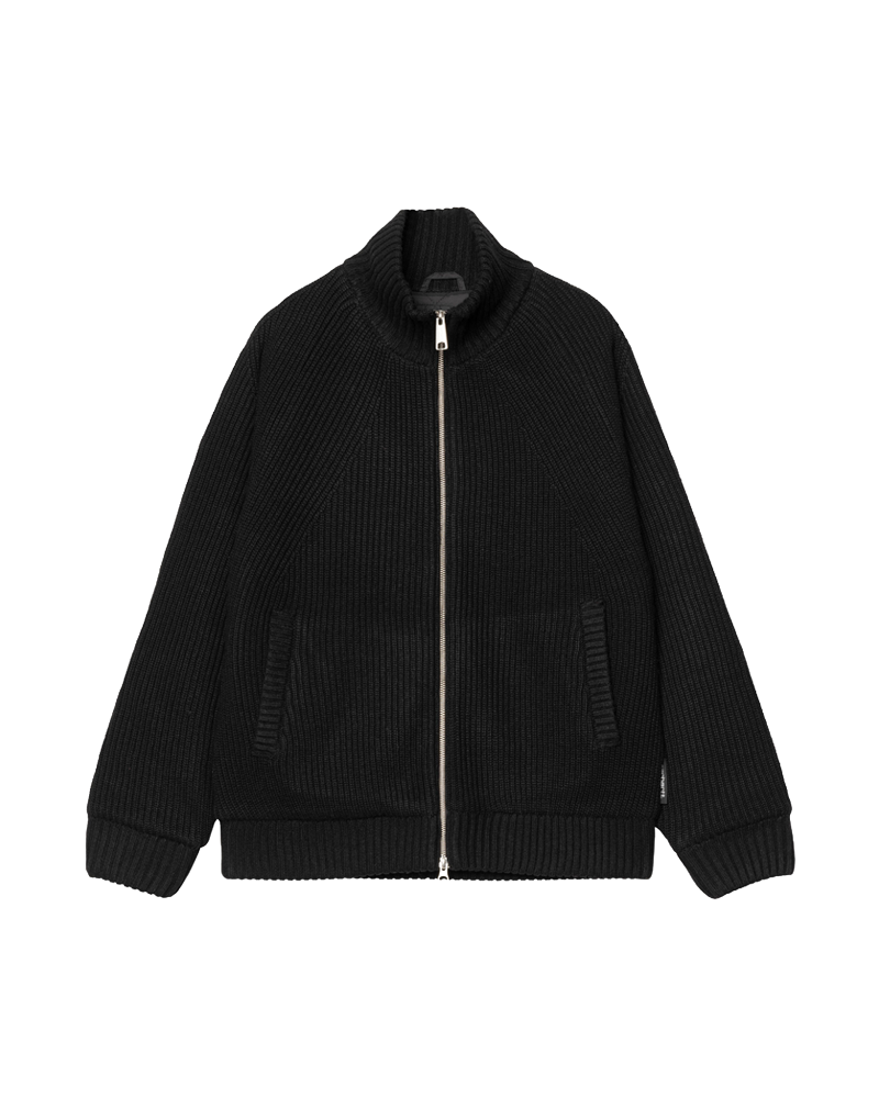 BANLEY SWEATER JACKET BLACK