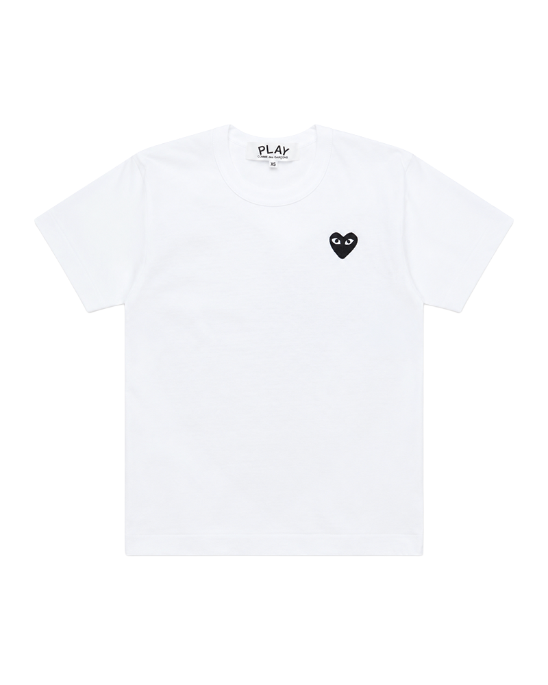 T-SHIRT LOGO PRINT BLACK WHITE