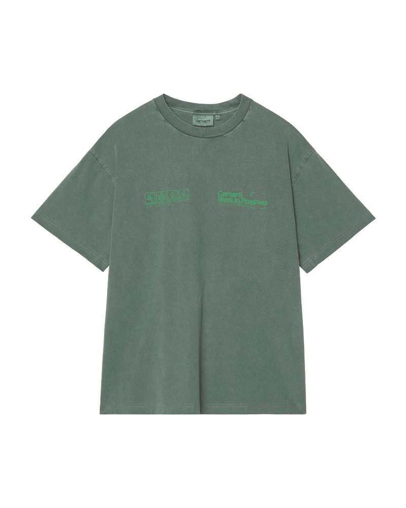 S/S BOXED T-SHIRT DARK SCARAB