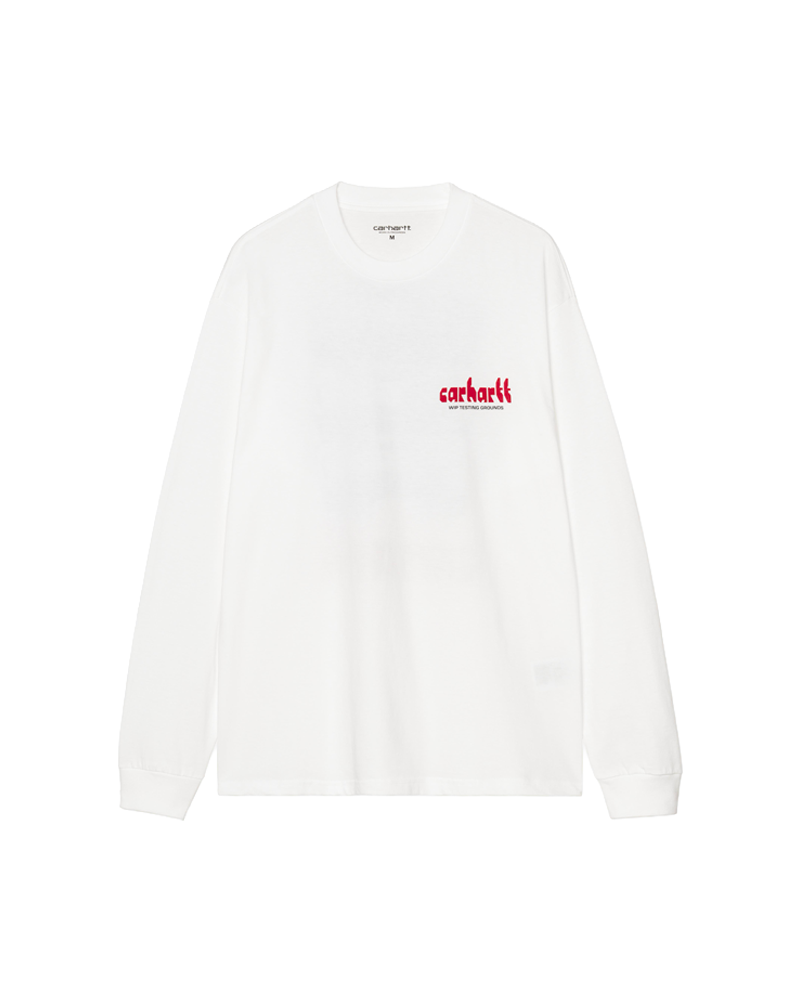 L/S FRAMEWORK T-SHIRT WHITE