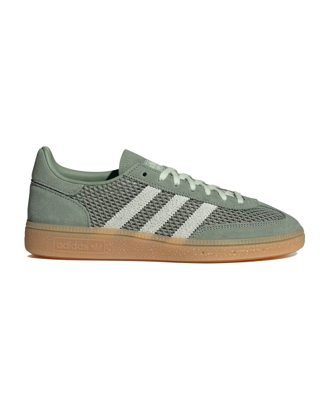 Sneakers Adidas Handball Spezial W vert sauge semelle gomme profil droit