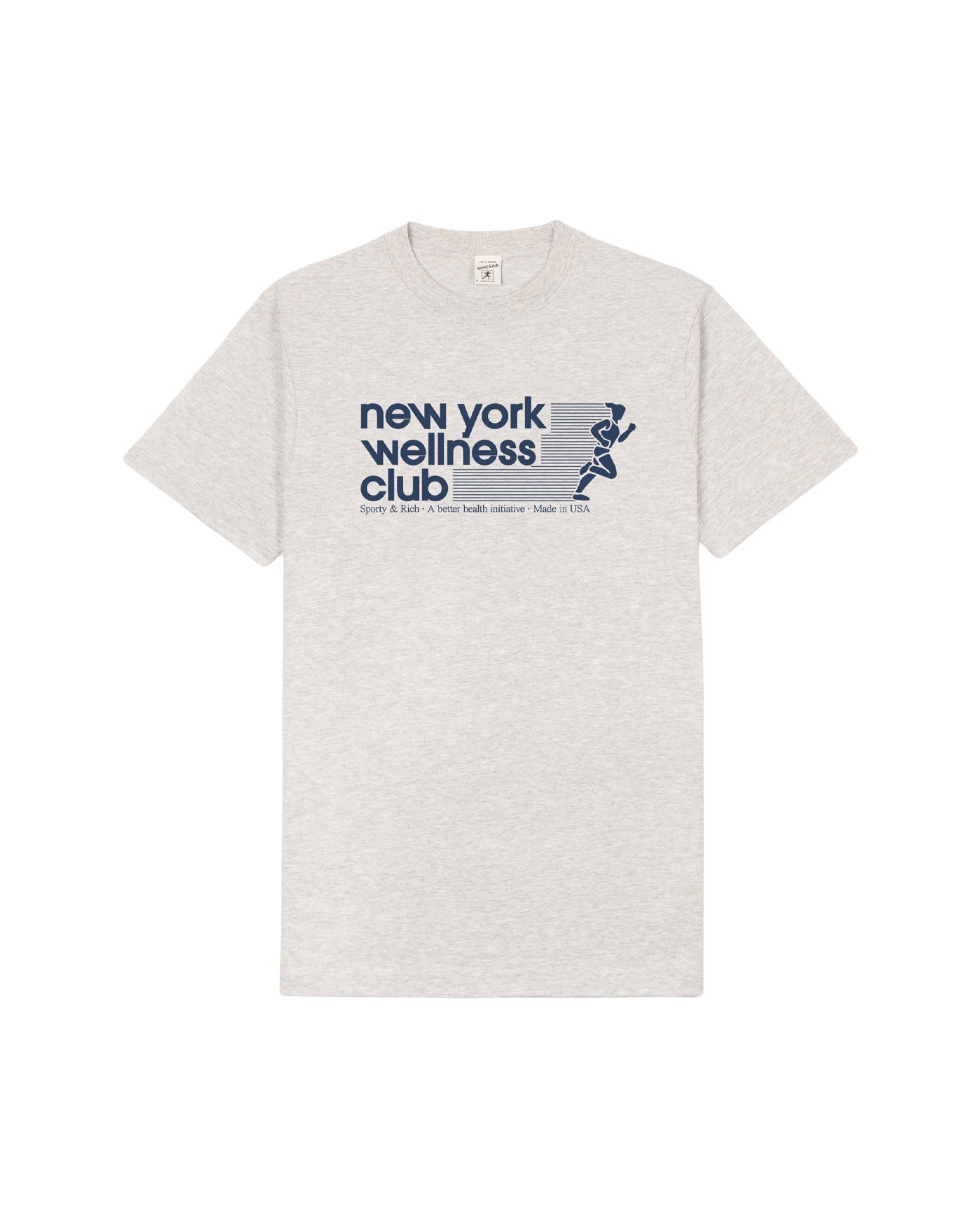 USA WELLNESS CLUB TSHIRT HEATHER GRAY