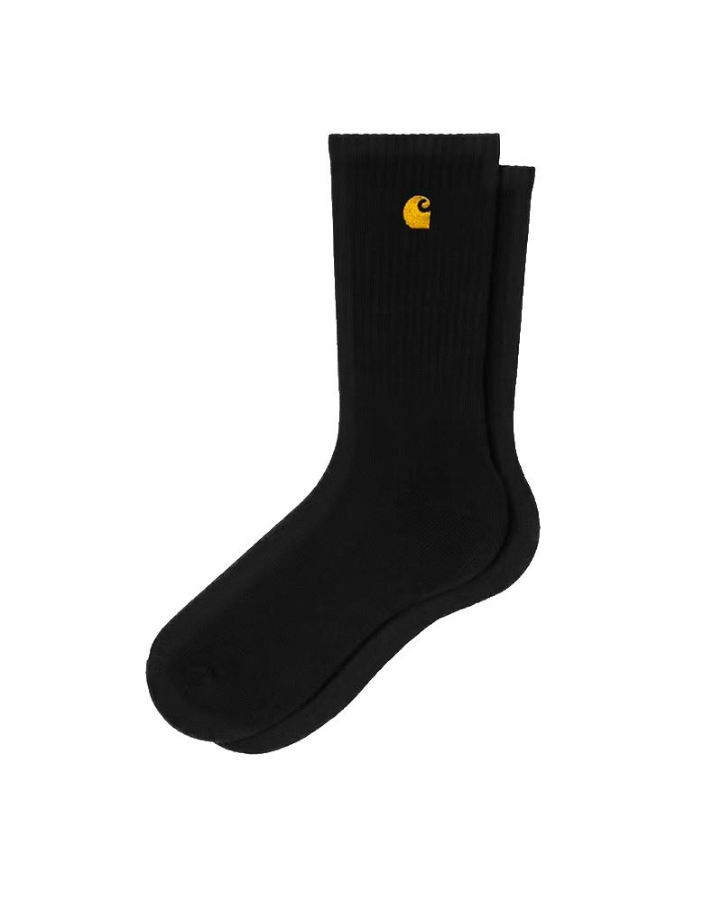 SOCKS CHASE COTON STRETCH BLACK GOLD