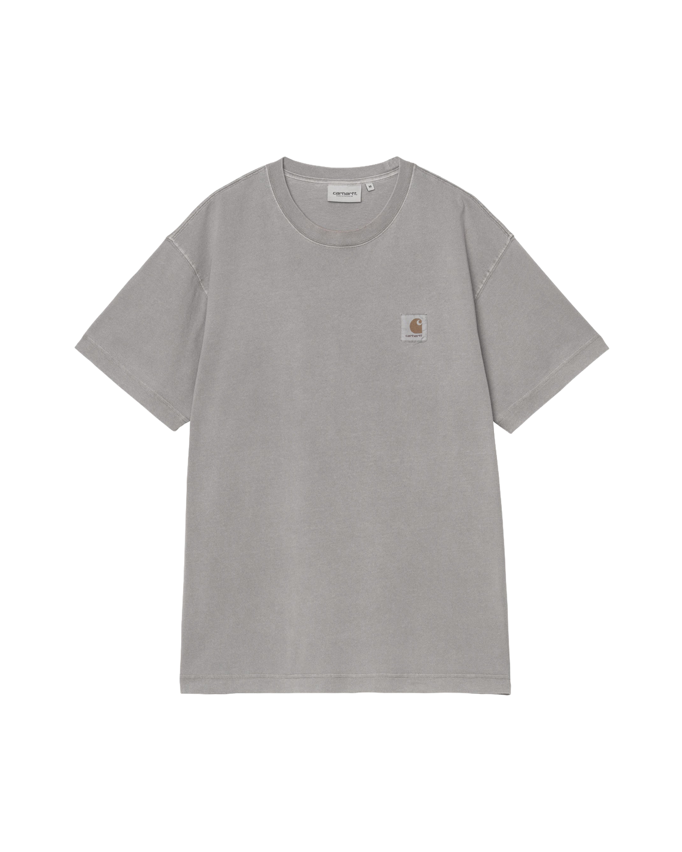 T-shirt Carhartt WIP Nelson Yosemite gris face patch logo Carhartt