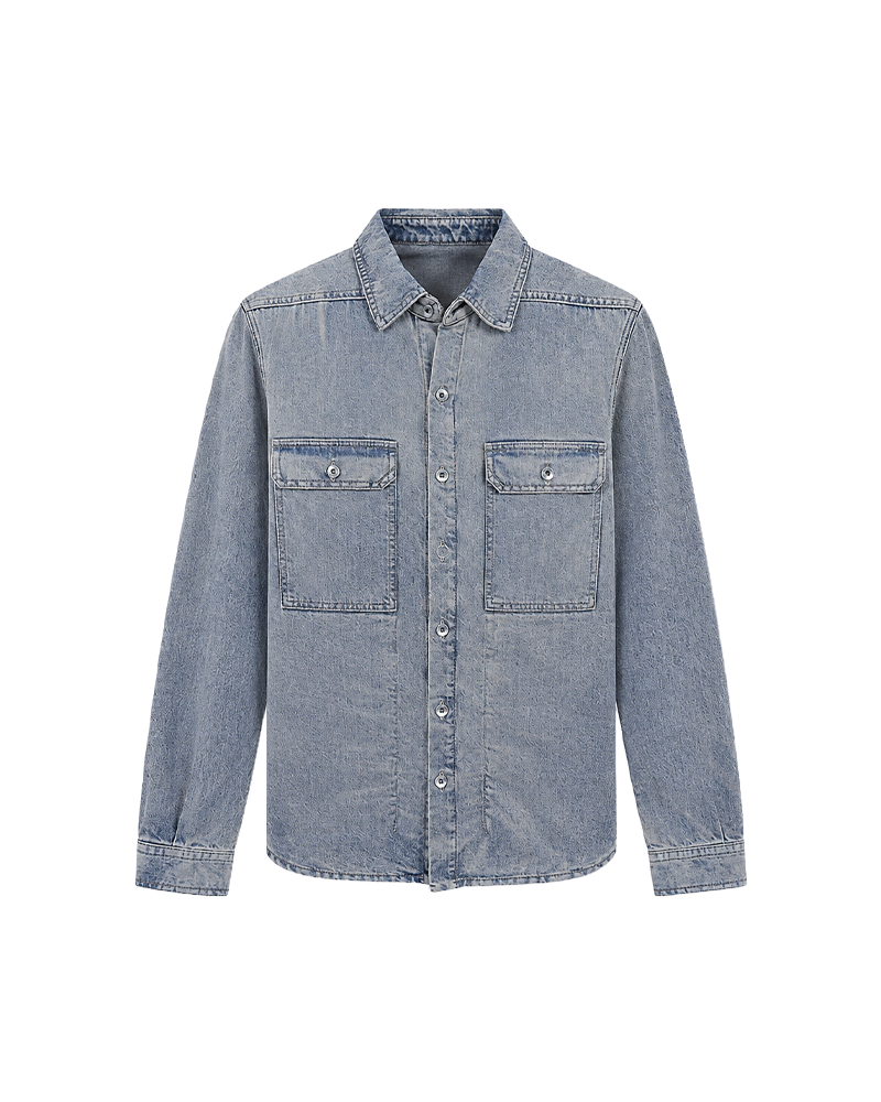 DENIM JACKET OUTERSHIRT 6755 MINERAL INDIGO