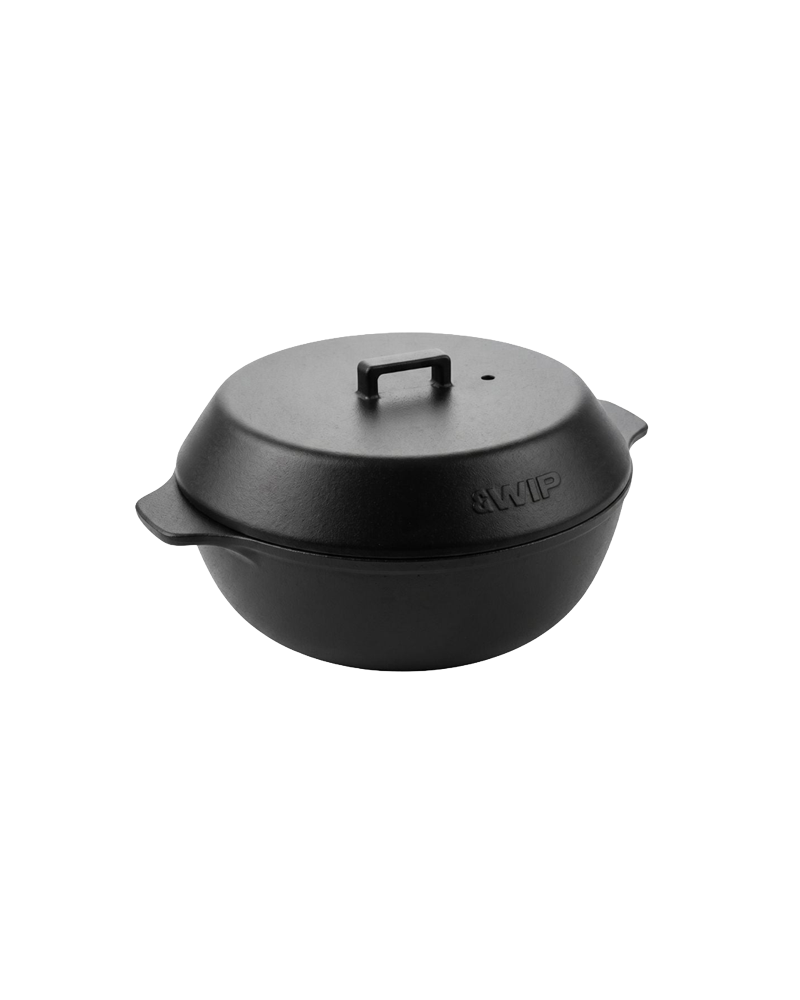 KAKOMI CERAMIC POT BLACK GREY