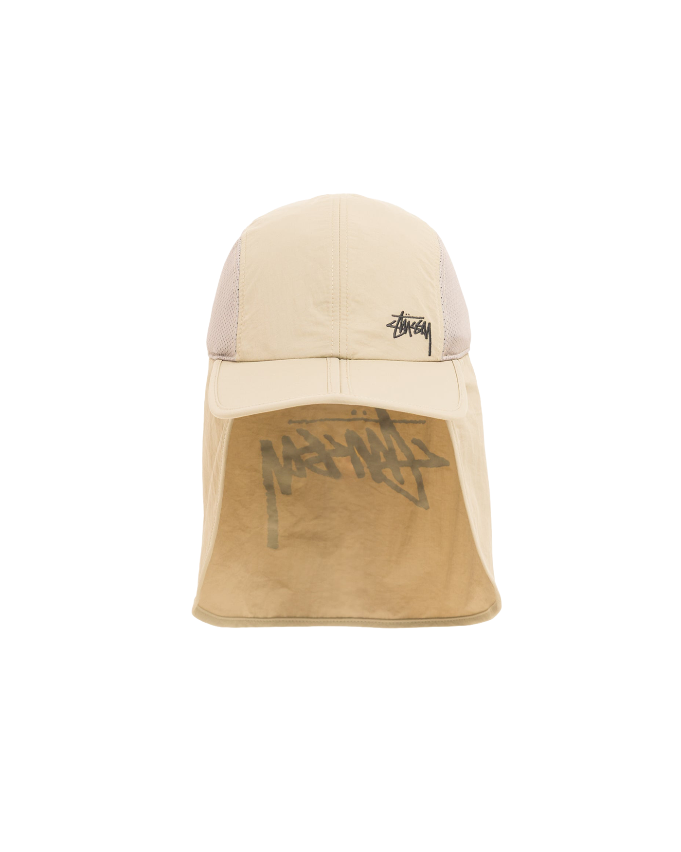 Casquette Stüssy Foldable Shade rabat nuque coloris sable face