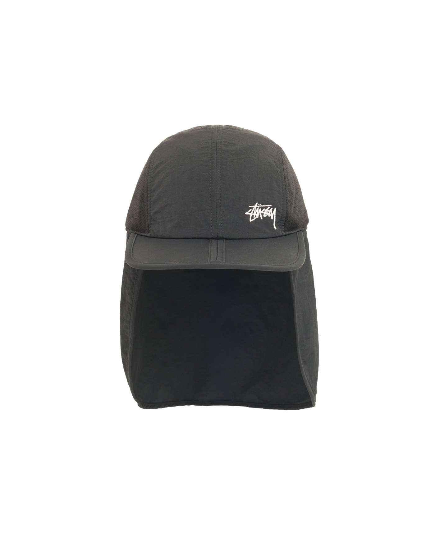 Casquette Stüssy Foldable Shade rabat nuque coloris noir face