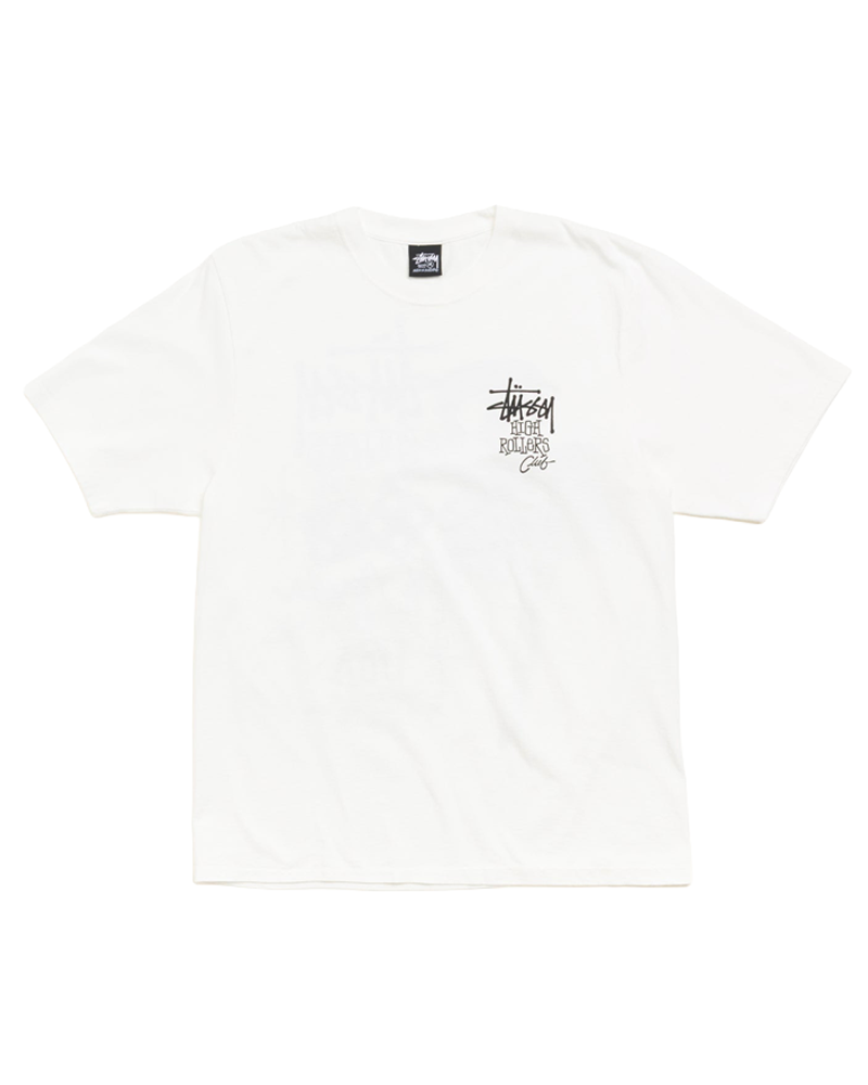 HIGH ROLLERS PIG. DYED TEE NATURAL
