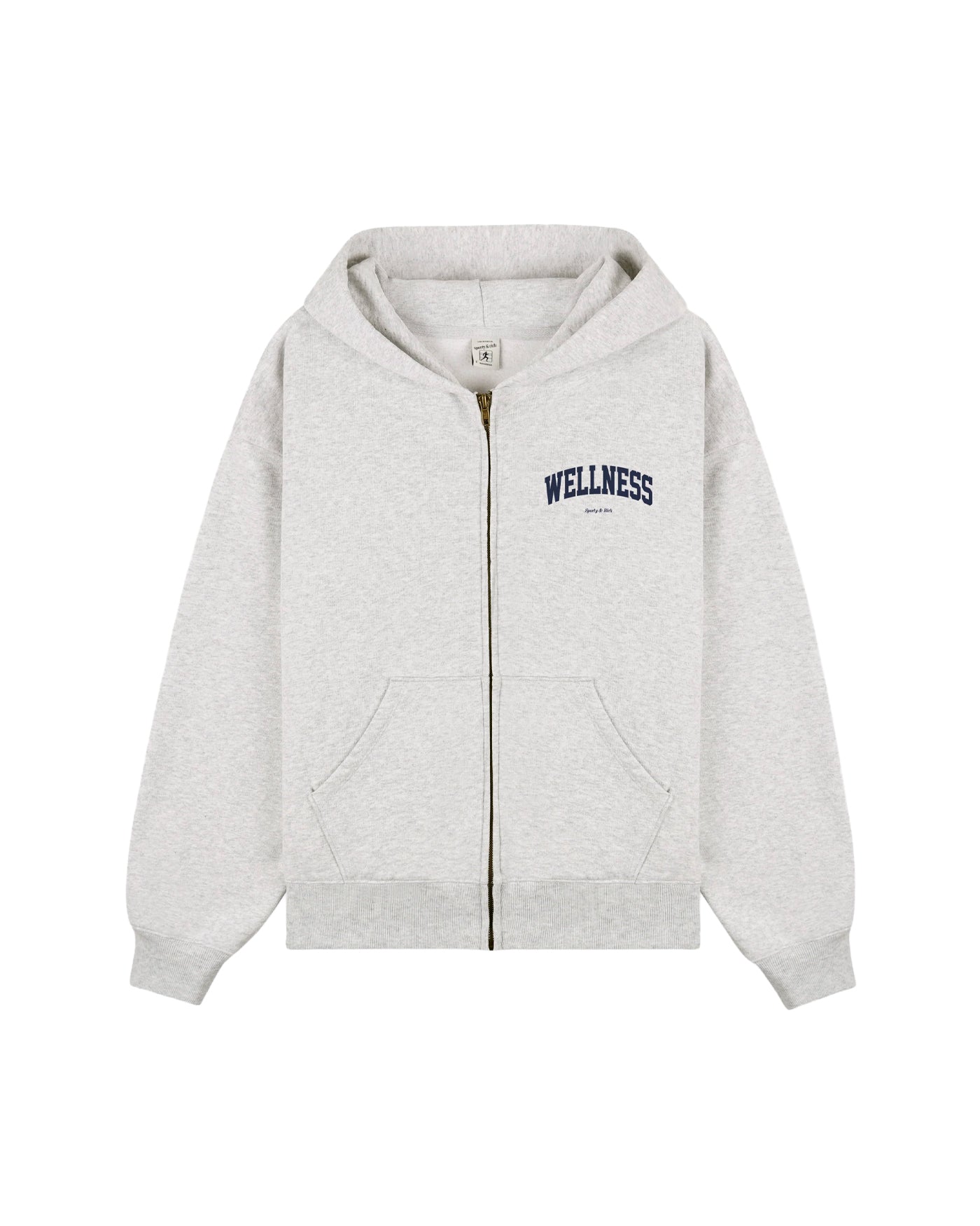 WELLNESS IVY ZIP HOODIE HEATHER GRAY