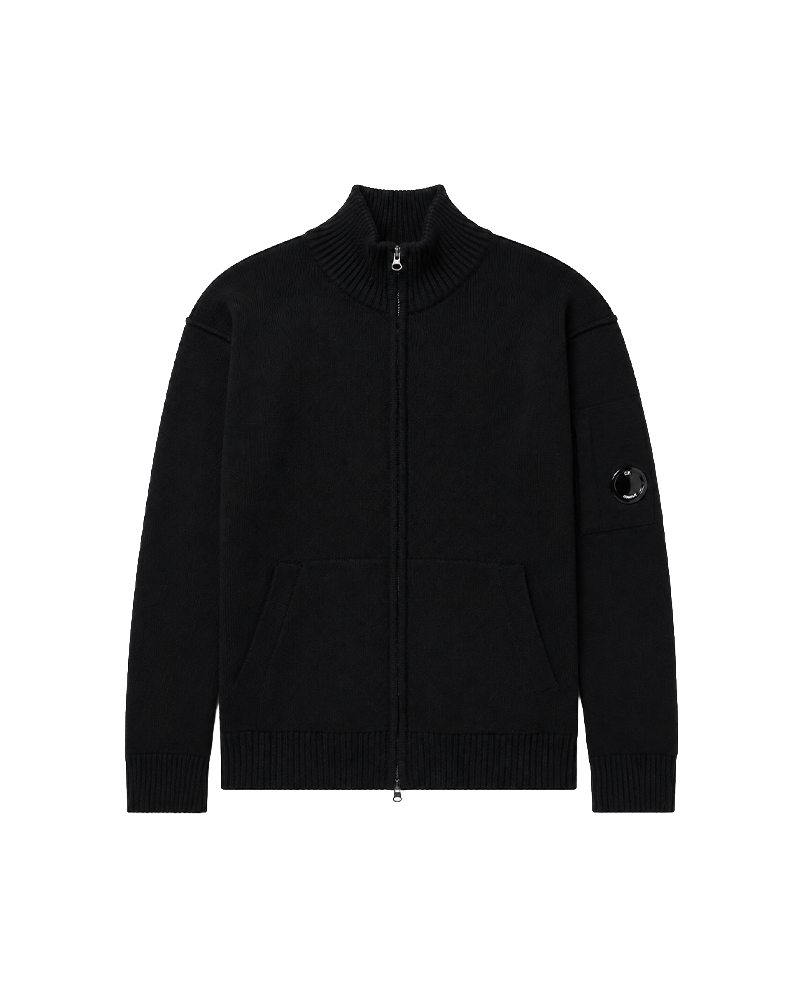 Pull C.P. Company coloris Black — vue de face