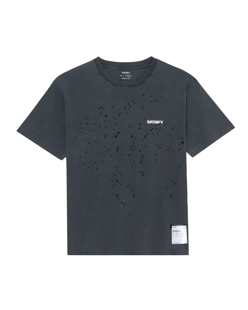 MOTHTECH T-SHIRT AGED BLACK SAB