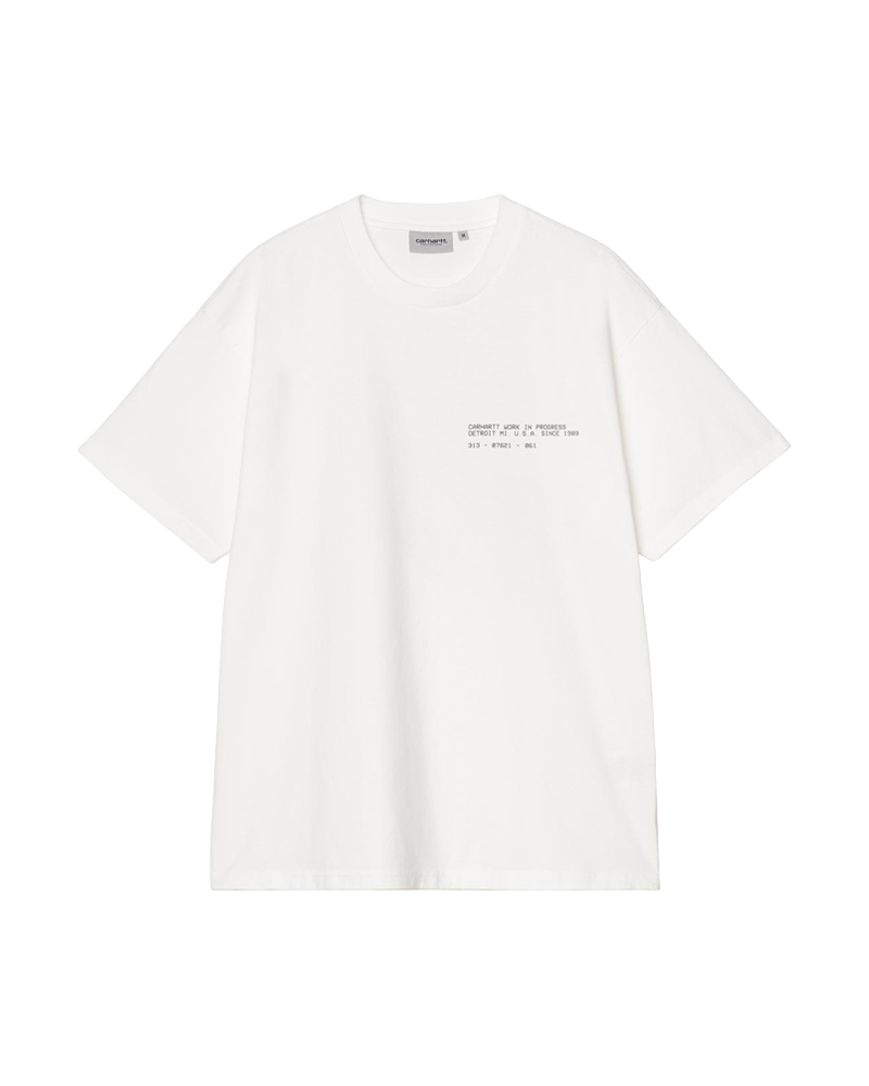 T-SHIRT FEATHER PROGRESS WHITE