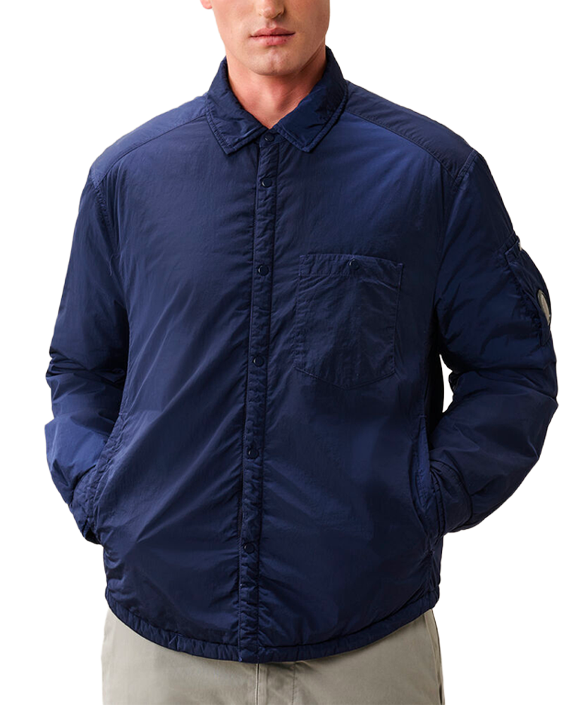Surchemise C.P. Company coloris Peacoat — vue de dos