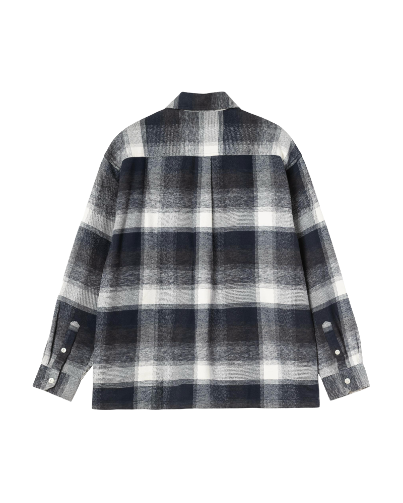 L/S ESTERSON SHIRT ESTERSON CHECK, DARK NAVY