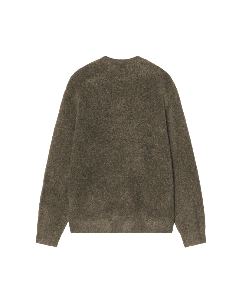 CURTIS SWEATER TANGLED SHUNGITE