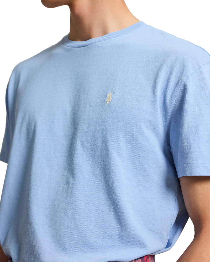 KNIT-T-SHIRT CHAMBRAY BLUE