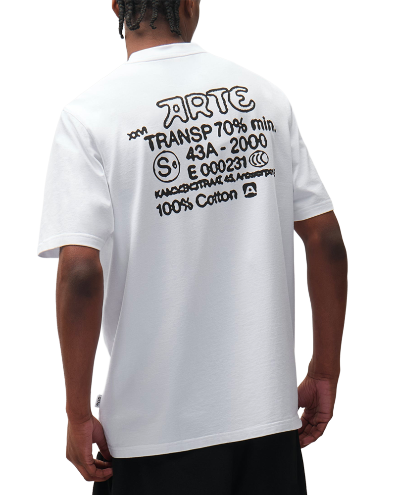 SERIAL STAMP T-SHIRT WHITE
